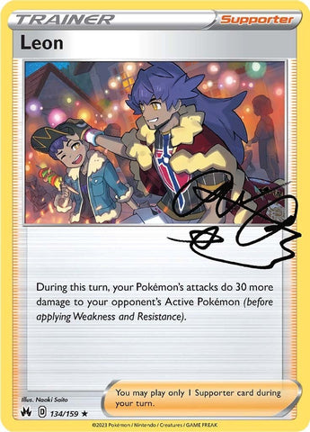 Pokemon | Leon (134/159) [Sword & Shield: Crown Zenith] | The Nerd Merchant