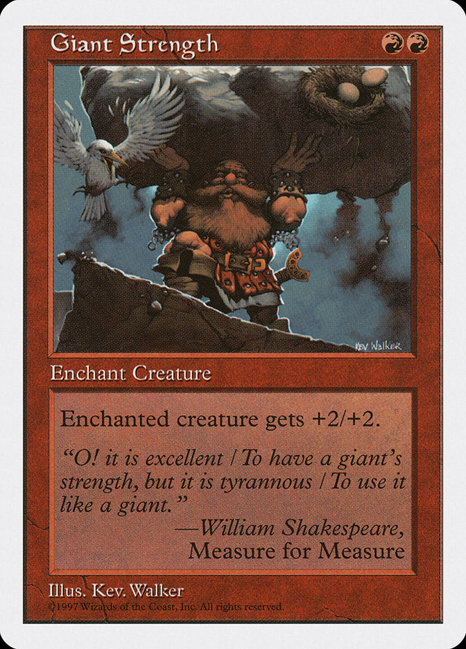 Magic | Giant Strength [Fifth Edition] | The Nerd Merchant