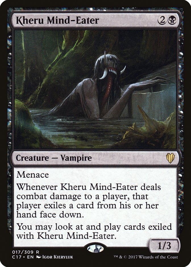 Magic | Kheru Mind-Eater [Commander 2017] | The Nerd Merchant