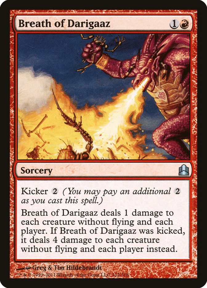 Magic | Breath of Darigaaz [Commander 2011] | The Nerd Merchant