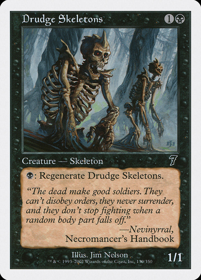 Magic | Drudge Skeletons [Seventh Edition] | The Nerd Merchant