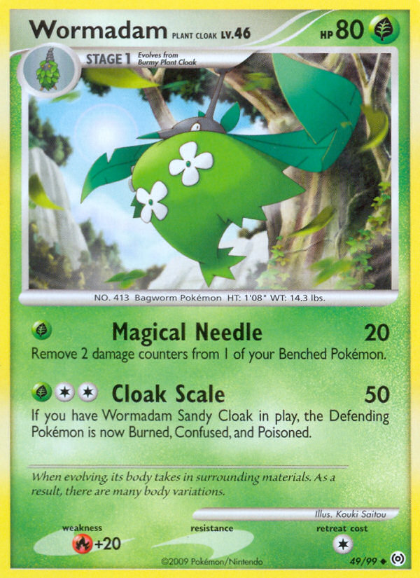 Pokemon | Wormadam Plant Cloak (49/99) [Platinum: Arceus] | The Nerd Merchant