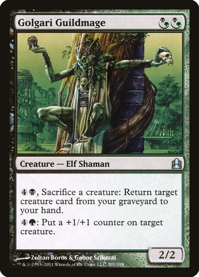 Magic | Golgari Guildmage [Commander 2011] | The Nerd Merchant