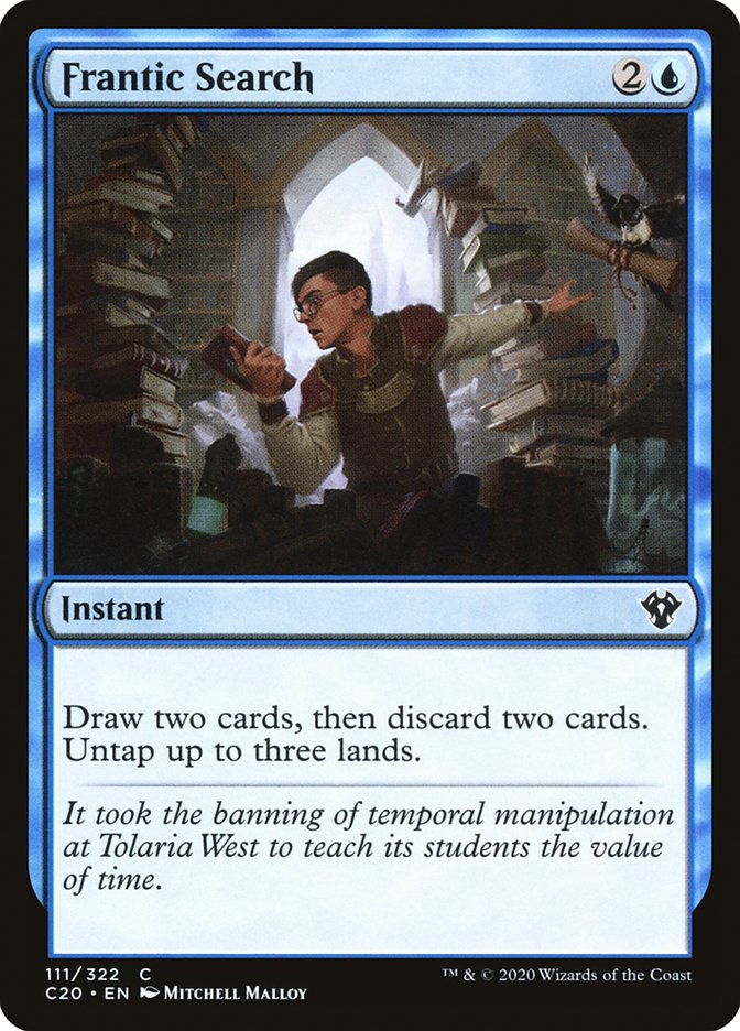 Magic | Frantic Search [Commander 2020] | The Nerd Merchant