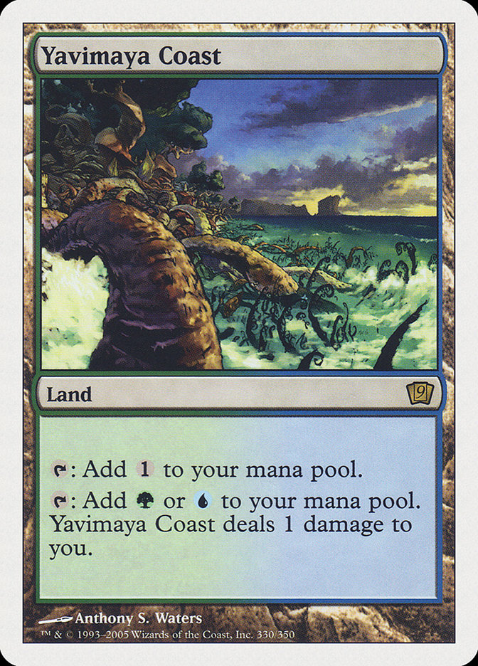 Magic | Yavimaya Coast [Ninth Edition] | The Nerd Merchant