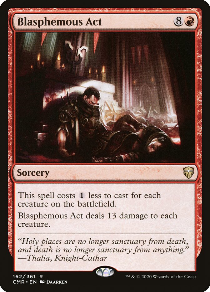 Magic | Blasphemous Act [Commander Legends] | The Nerd Merchant
