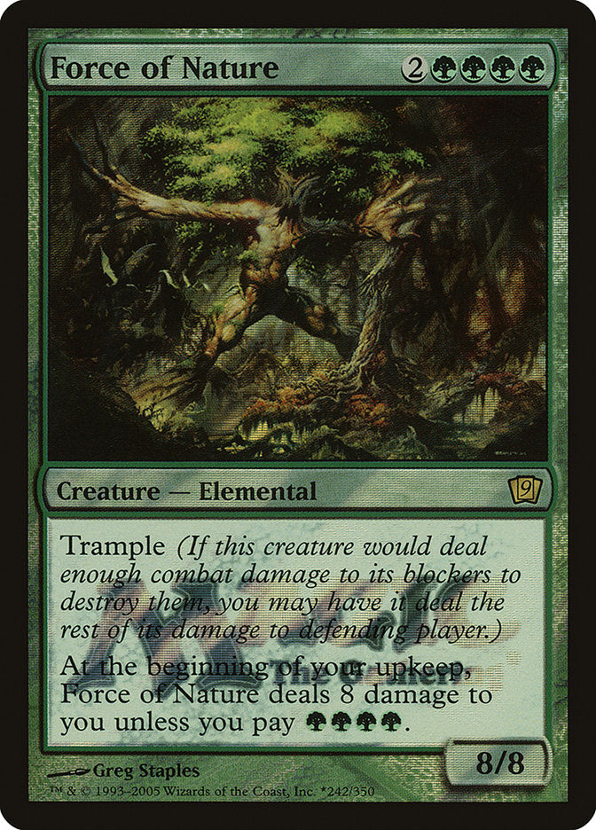 Magic | Force of Nature [Ninth Edition Promos] | The Nerd Merchant