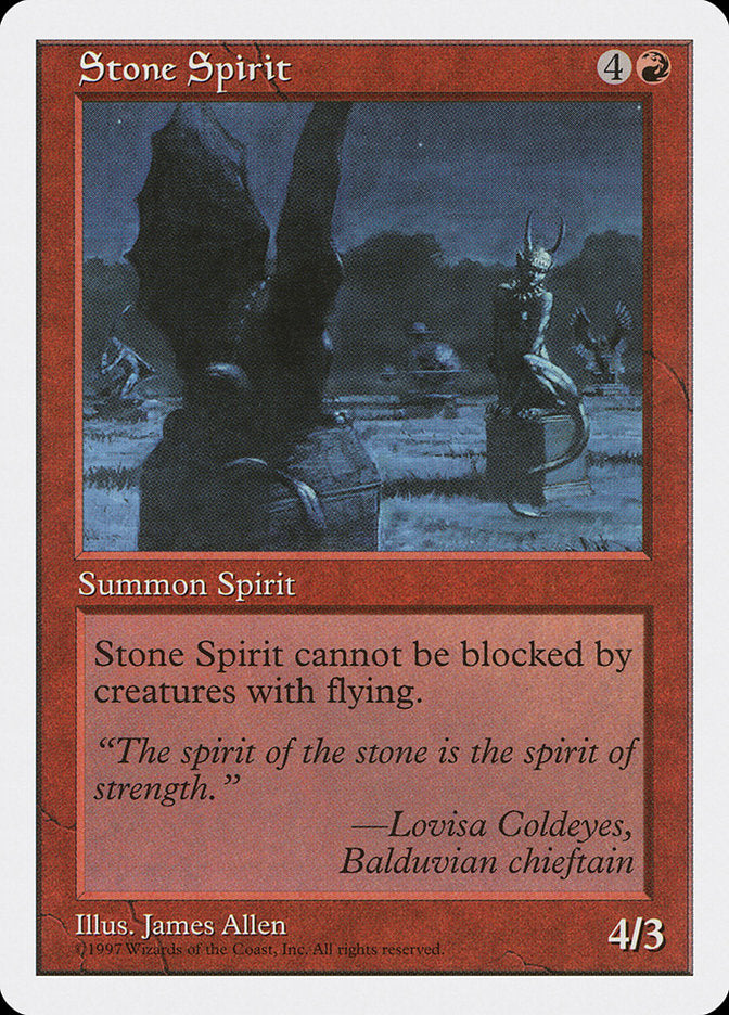 Magic | Stone Spirit [Fifth Edition] | The Nerd Merchant