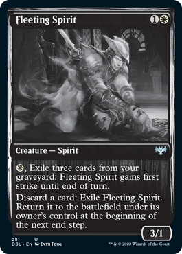 Magic | Fleeting Spirit [Innistrad: Double Feature] | The Nerd Merchant
