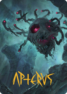 Magic | Ghastly Death Tyrant Art Card (Gold-Stamped Signature) [Commander Legends: Battle for Baldur's Gate Art Series] | The Nerd Merchant
