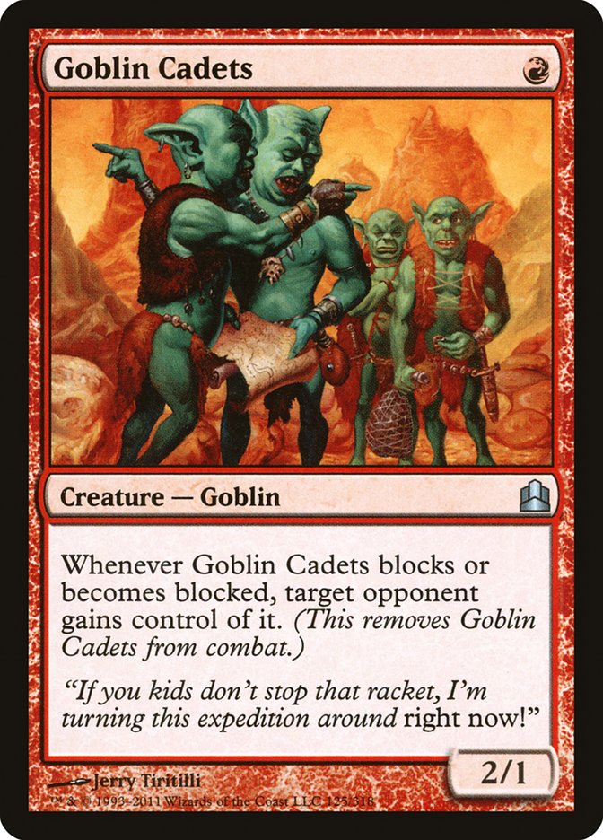 Magic | Goblin Cadets [Commander 2011] | The Nerd Merchant