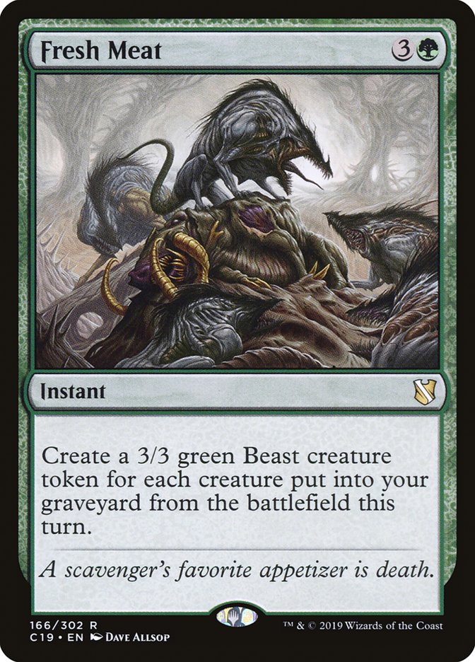 Magic | Fresh Meat [Commander 2019] | The Nerd Merchant