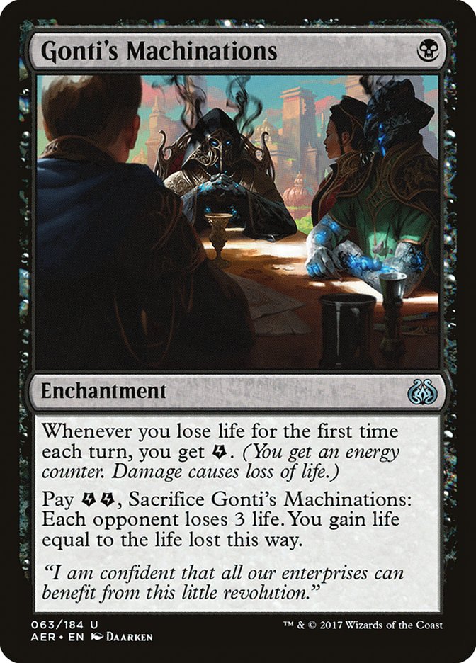 Magic | Gonti's Machinations [Aether Revolt] | The Nerd Merchant