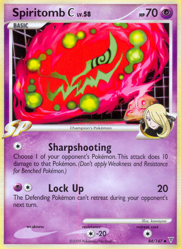 Pokemon | Spiritomb C (84/147) [Platinum: Supreme Victors] | The Nerd Merchant