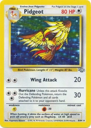 Pokemon | Pidgeot (8/64) [Jungle Unlimited] | The Nerd Merchant