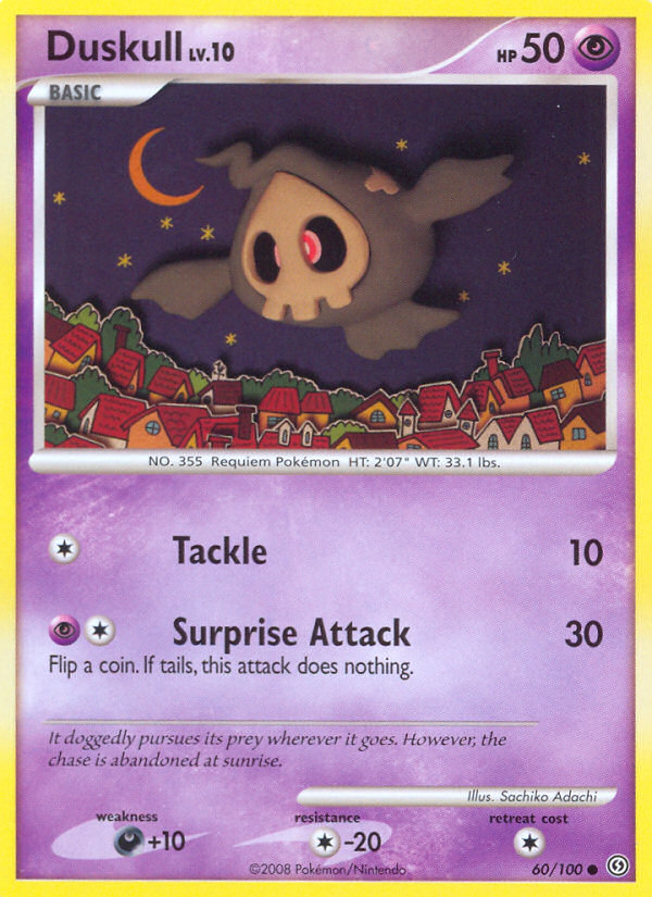 Pokemon | Duskull (60/100) [Diamond & Pearl: Stormfront] | The Nerd Merchant