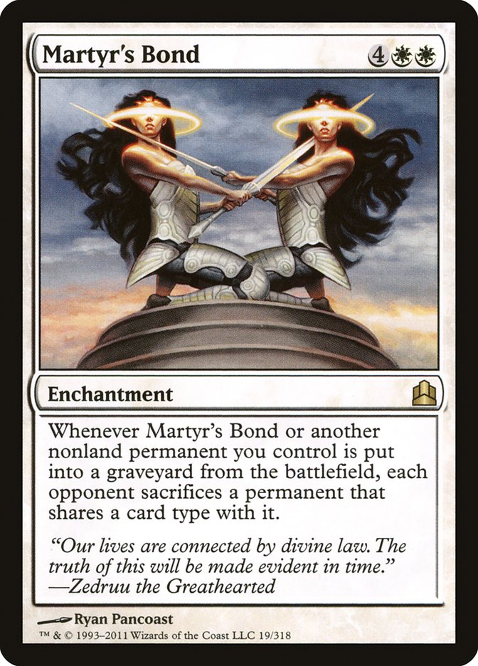 Magic | Martyr's Bond [Commander 2011] | The Nerd Merchant