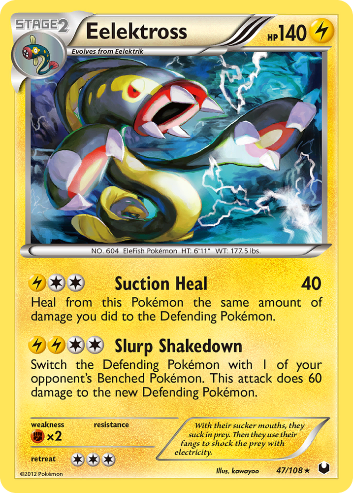 Pokemon | Eelektross (47/108) [Black & White: Dark Explorers] | The Nerd Merchant