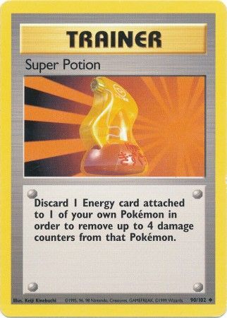 Pokemon | Super Potion (90/102) [Base Set Unlimited] | The Nerd Merchant