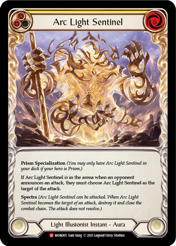 Flesh and Blood TCG | Arc Light Sentinel [MON005] (Monarch)  1st Edition Normal | The Nerd Merchant