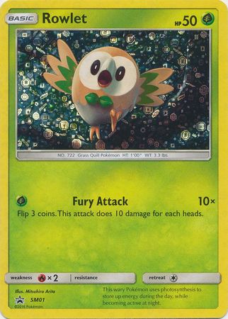 Pokemon | Rowlet (SM01) (General Mills Promo) [Sun & Moon: Black Star Promos] | The Nerd Merchant