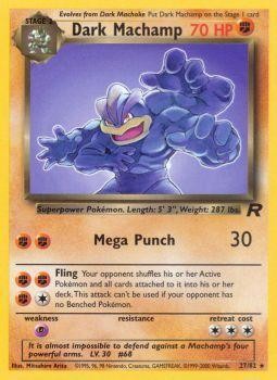 Pokemon | Dark Machamp (27/82) [Team Rocket Unlimited] | The Nerd Merchant
