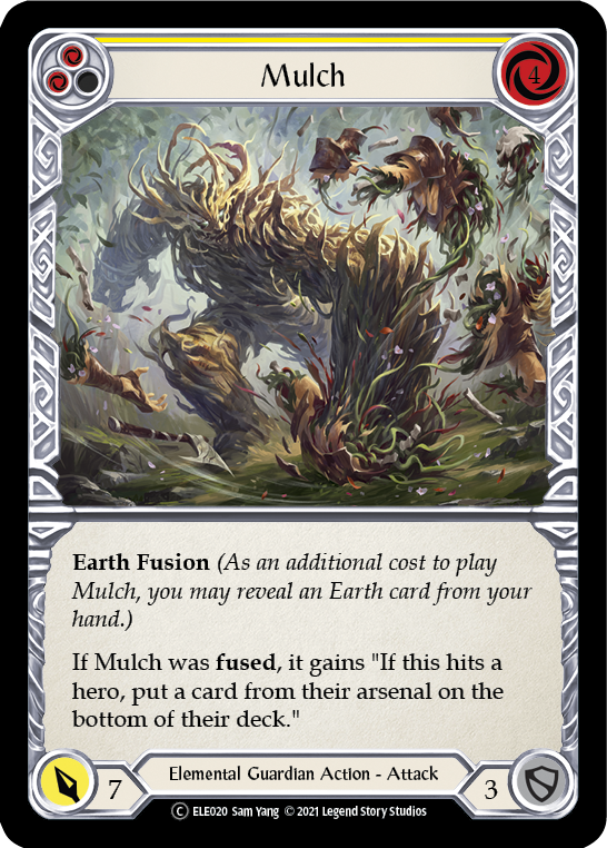 Flesh and Blood TCG | Mulch (Yellow) [U-ELE020] (Tales of Aria Unlimited)  Unlimited Normal | The Nerd Merchant