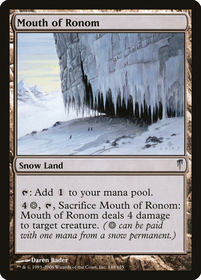 Magic | Mouth of Ronom [Coldsnap] | The Nerd Merchant