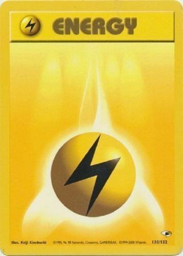Pokemon | Lightning Energy (130/132) [Gym Heroes Unlimited] | The Nerd Merchant