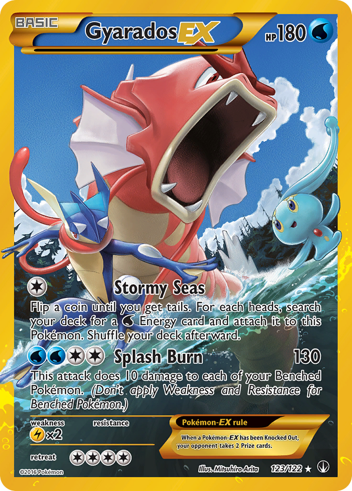 Pokemon | Gyarados EX (123/122) [XY: BREAKpoint] | The Nerd Merchant