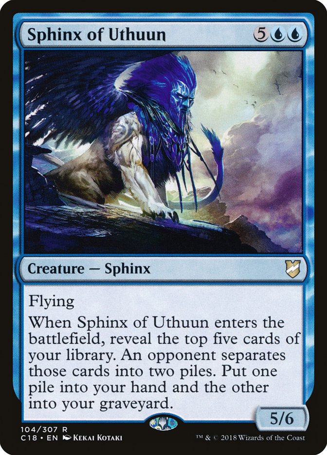 Magic | Sphinx of Uthuun [Commander 2018] | The Nerd Merchant