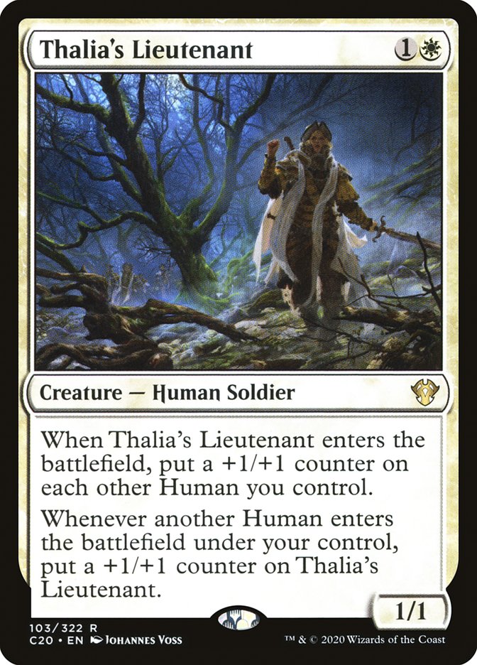 Magic | Thalia's Lieutenant [Commander 2020] | The Nerd Merchant