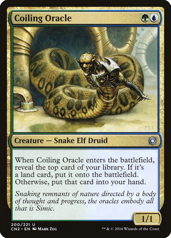 Magic | Coiling Oracle [Conspiracy: Take the Crown] | The Nerd Merchant