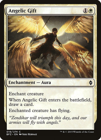Magic | Angelic Gift [Battle for Zendikar] | The Nerd Merchant