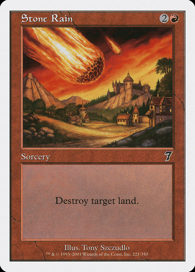 Magic | Stone Rain [Seventh Edition] | The Nerd Merchant