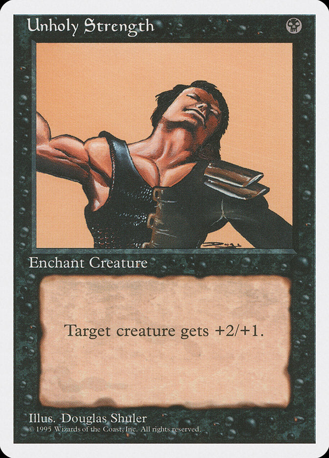 Magic | Unholy Strength [Fourth Edition] | The Nerd Merchant