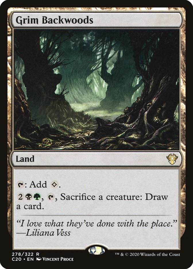 Magic | Grim Backwoods [Commander 2020] | The Nerd Merchant