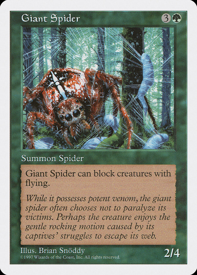 Magic | Giant Spider [Fifth Edition] | The Nerd Merchant