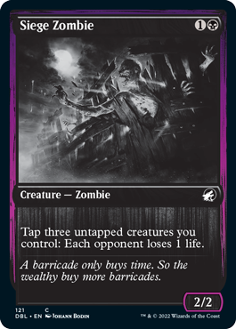 Magic | Siege Zombie [Innistrad: Double Feature] | The Nerd Merchant