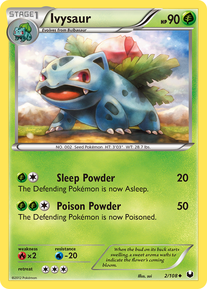 Pokemon | Ivysaur (2/108) [Black & White: Dark Explorers] | The Nerd Merchant