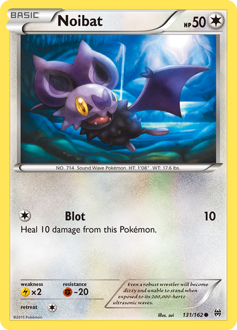 Pokemon | Noibat (131/162) [XY: BREAKthrough] | The Nerd Merchant