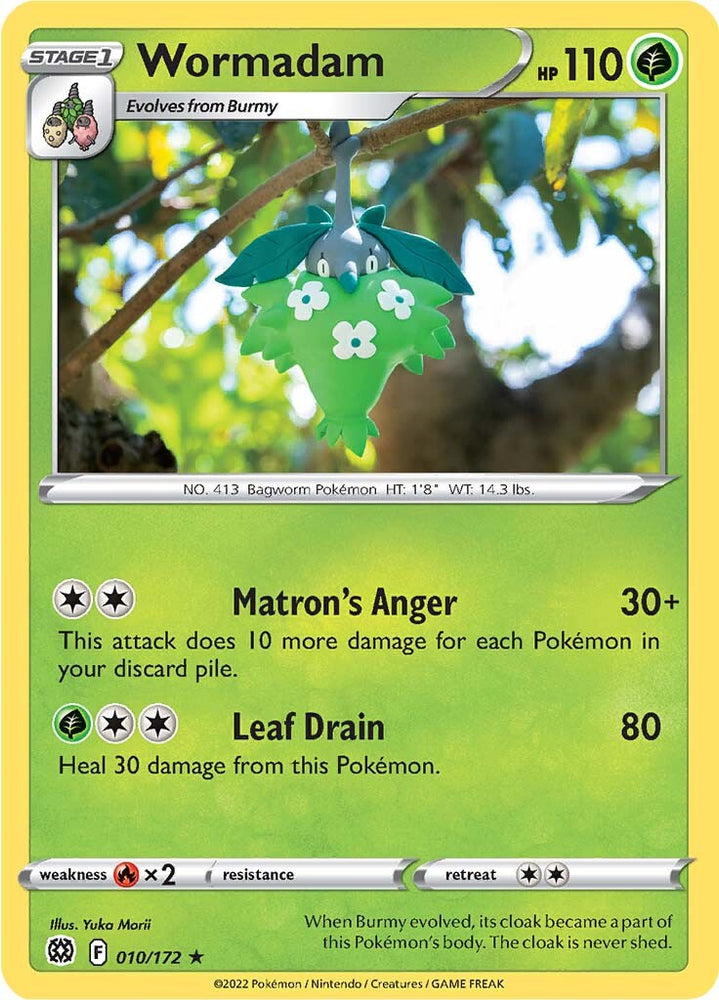 Pokemon | Wormadam (010/172) [Sword & Shield: Brilliant Stars] | The Nerd Merchant
