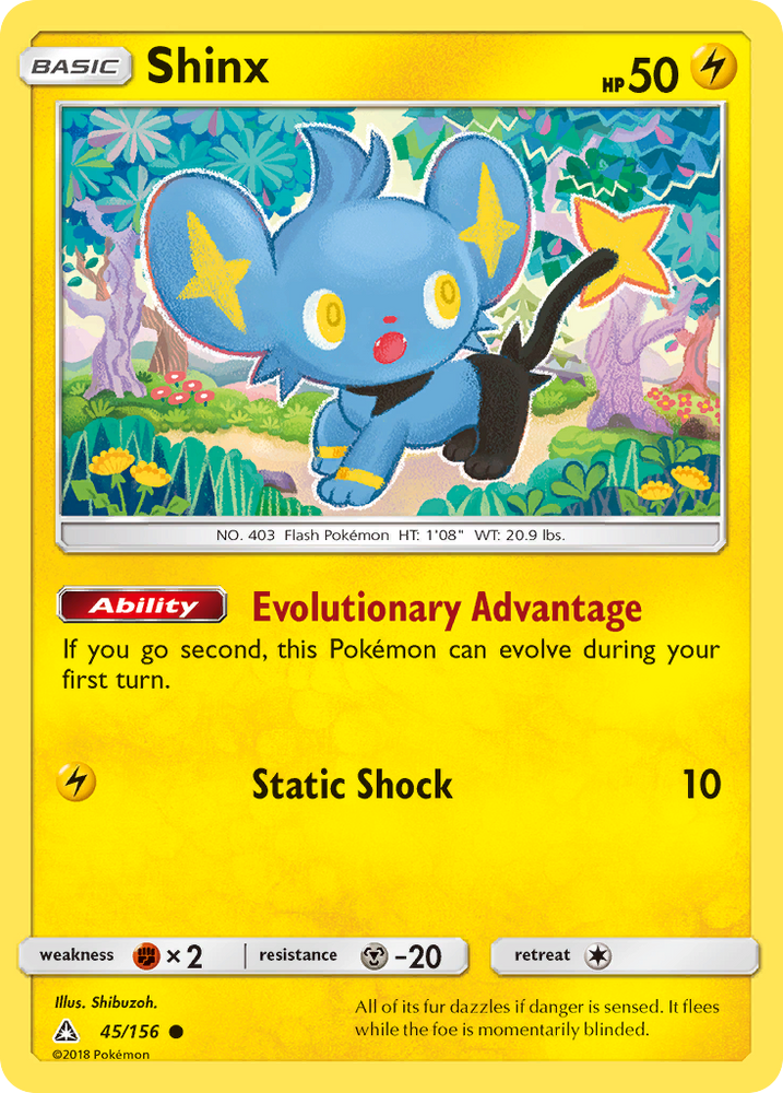 Pokemon | Shinx (45/156) [Sun & Moon: Ultra Prism] | The Nerd Merchant