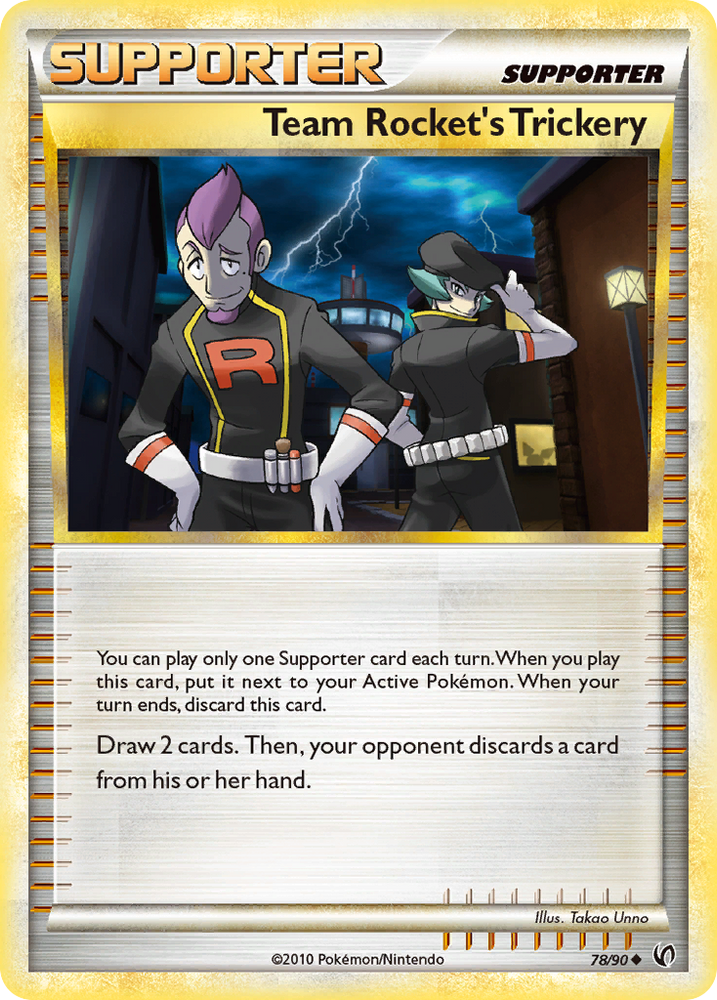 Pokemon | Team Rocket's Trickery (78/90) [HeartGold & SoulSilver: Undaunted] | The Nerd Merchant