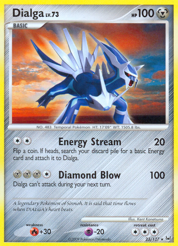 Pokemon | Dialga (23/127) [Platinum: Base Set] | The Nerd Merchant