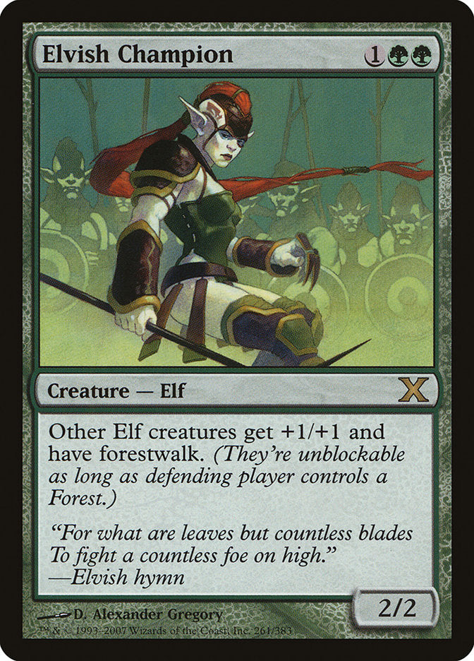 Magic | Elvish Champion [Tenth Edition] | The Nerd Merchant
