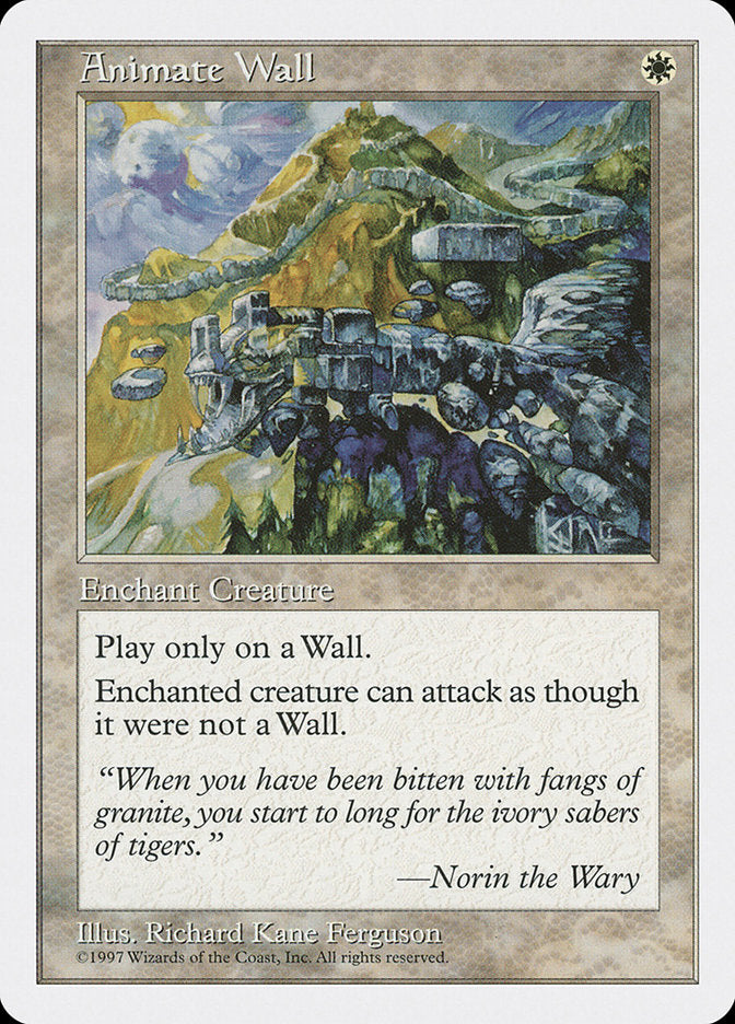Magic | Animate Wall [Fifth Edition] | The Nerd Merchant