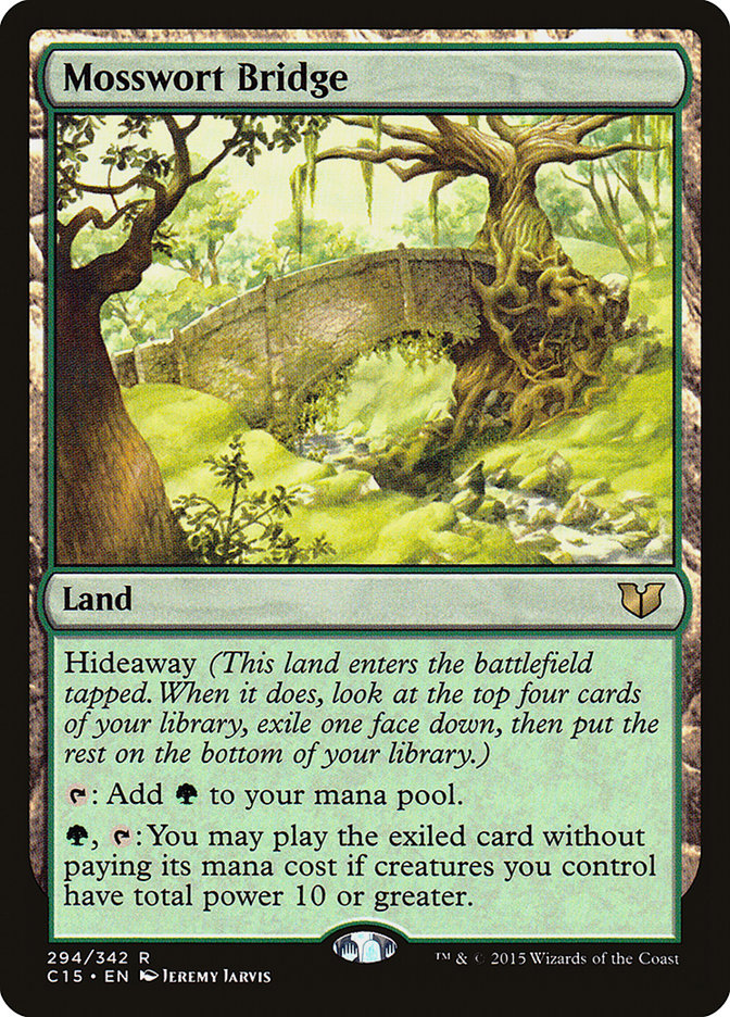 Magic | Mosswort Bridge [Commander 2015] | The Nerd Merchant
