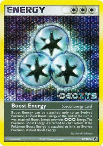 Pokemon | Boost Energy (93/107) (Stamped) [EX: Deoxys] | The Nerd Merchant