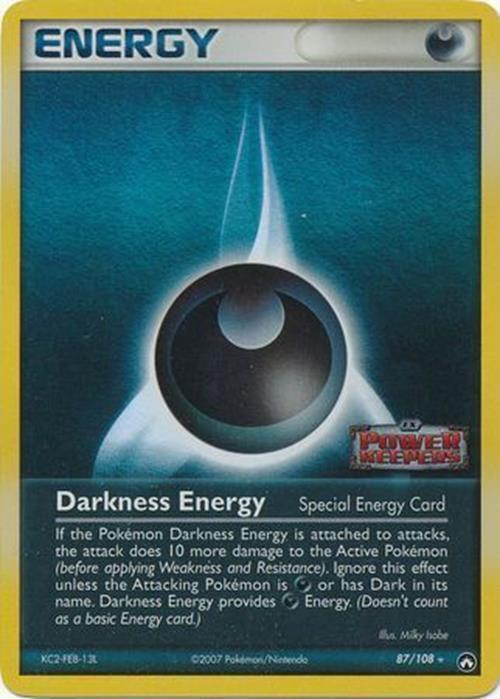 Pokemon | Darkness Energy (87/108) (Stamped) [EX: Power Keepers] | The Nerd Merchant